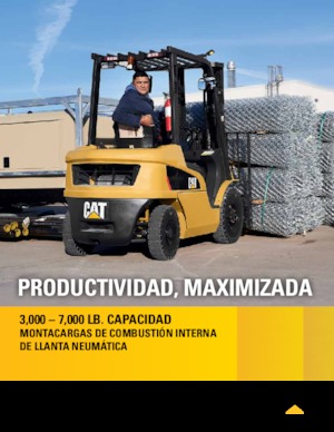 Carrelli elevatori frontali diesel Caterpillar DP33N