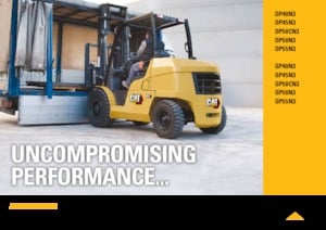 Carrelli elevatori frontali diesel Caterpillar DP40N3