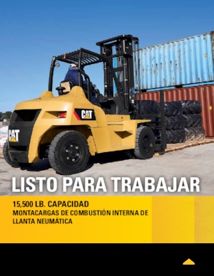 Carrelli elevatori frontali diesel Caterpillar DP70N1
