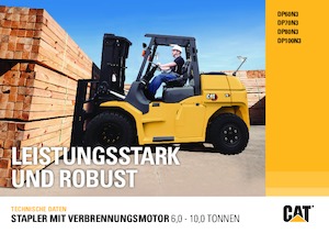 Carrelli elevatori frontali diesel Caterpillar DP70N3