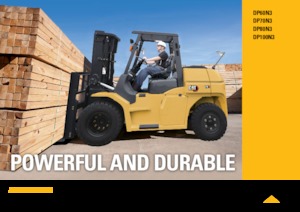 Carrelli elevatori frontali diesel Caterpillar DP80N3