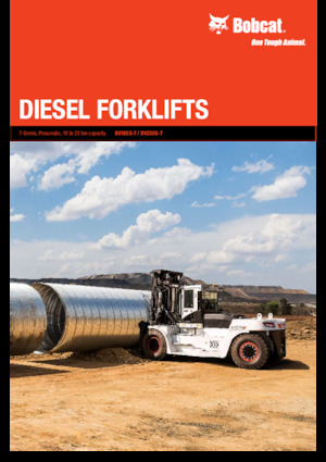 Carrelli elevatori frontali diesel Bobcat DV250S-7