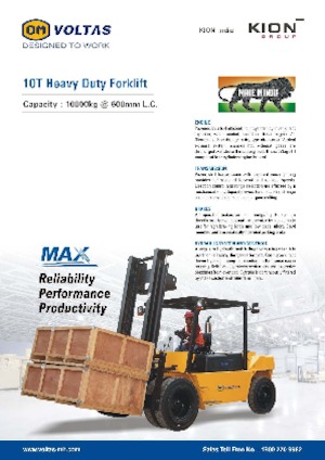 Carrelli elevatori frontali diesel OM DVX 1006