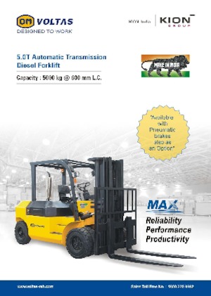 Carrelli elevatori frontali diesel OM DVX 506 AT MAX