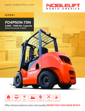 Carrelli elevatori frontali diesel Noblelift FD4P70N