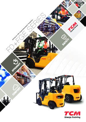 Carrelli elevatori frontali diesel TCM FD50C-E2