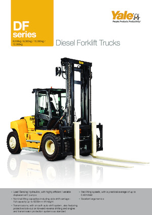 Carrelli elevatori frontali diesel Yale GDP100DF