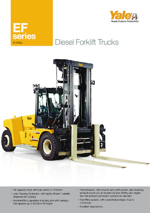 Carrelli elevatori frontali diesel Yale GDP160EF12