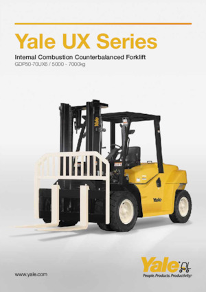 Carrelli elevatori frontali diesel Yale GDP50UX6