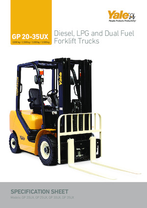 Carrelli elevatori frontali diesel Yale GP20UX