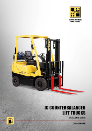 Carrelli elevatori frontali diesel Hyster H2.0XTS - AD