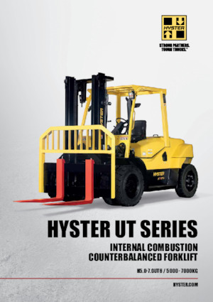 Carrelli elevatori frontali diesel Hyster H6.0UT6 