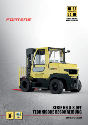 Carrelli elevatori frontali diesel Hyster H7.0FTS 9