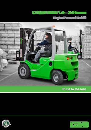 Carrelli elevatori frontali diesel Cesab M315DV