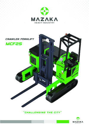 Carrelli elevatori frontali diesel MAZAKA MCF 25 