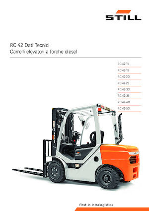 Carrelli elevatori frontali diesel Still RC 42-25