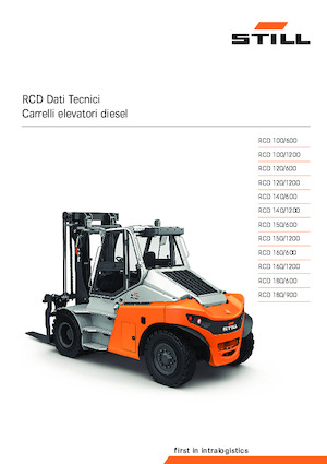 Carrelli elevatori frontali diesel Still RCD 160/1200