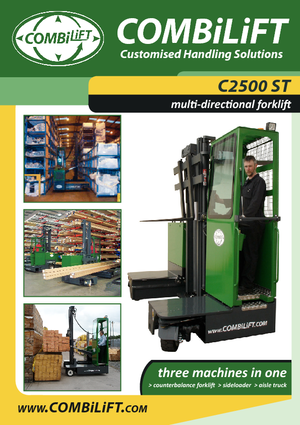 Carrelli multidirezionali elettrici Combi-Lift C 2500 ST