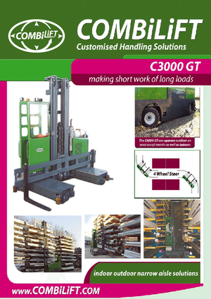 Carrelli multidirezionali elettrici Combi-Lift C 3000 GT