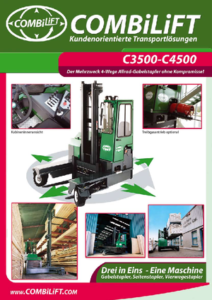 Carrelli multidirezionali diesel Combi-Lift C 3500
