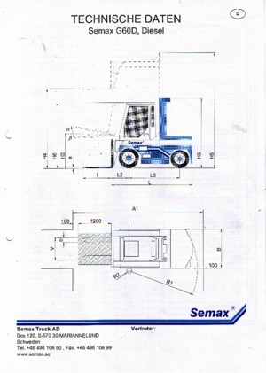 Sollevatori Telescopici Fissi Semax G 60 L-D