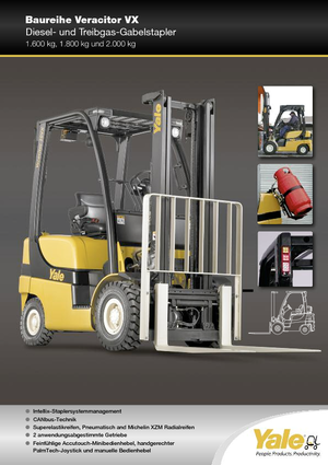 Carrelli elevatori frontali diesel Yale GDP 20 SVX