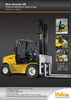 Carrelli elevatori frontali diesel Yale GDP 60VX Base