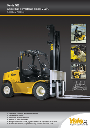 Carrelli elevatori frontali diesel Yale GDP 60VX Base