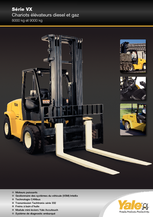 Carrelli elevatori frontali diesel Yale GDP 80VX9 Value