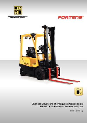 Carrelli elevatori frontali diesel Hyster H1.6FT
