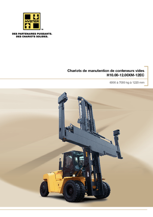 Carrelli elevatori frontali diesel Hyster H10.00XM 12EC