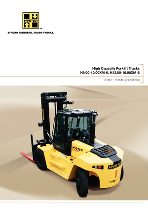 Carrelli elevatori frontali diesel Hyster H12.00XM 6