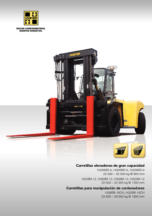 Carrelli elevatori frontali diesel Hyster H30XM 12