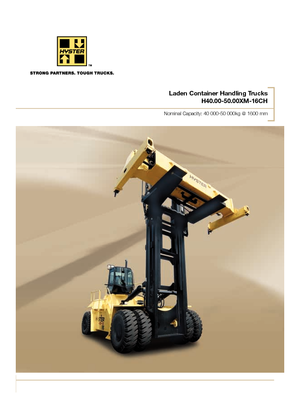 Carrelli elevatori frontali diesel Hyster H40.00XM 16CH