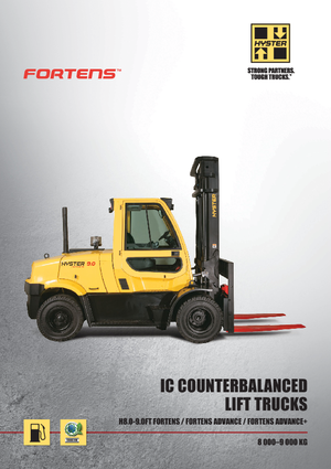 Carrelli elevatori frontali diesel Hyster H9.0FT 6