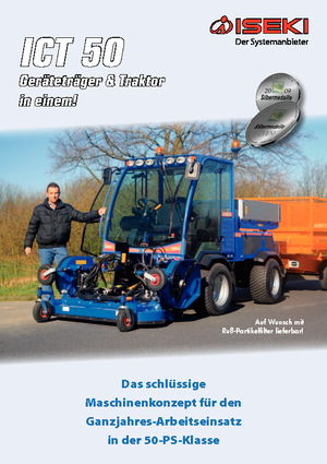 Trattori per uso municipale Iseki ICT 50