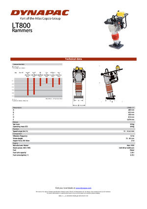 Costipatori Diesel e Benzina Dynapac LT 800 11