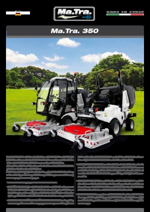 Veicoli comunali multiuso diesel BCS MA.TRA 350