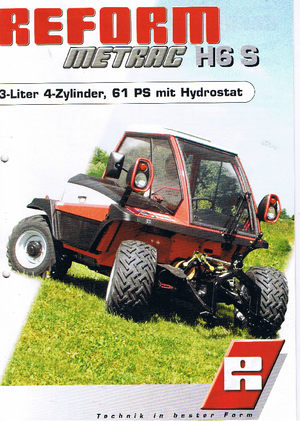 Veicoli comunali multiuso diesel Reform Werke Metrac H 6 S