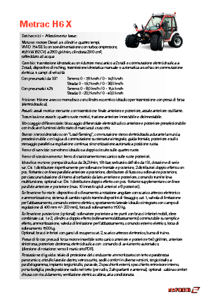 Veicoli comunali multiuso diesel Reform Werke Metrac H 6 X