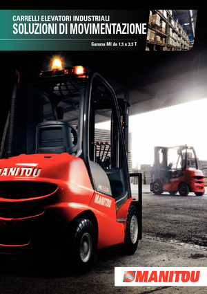 Carrelli elevatori frontali diesel Manitou MI 15 D