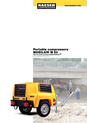 Compressori Protatili - Diesel, Elettrici, Benzina Kaeser Mobilair M 20 PE