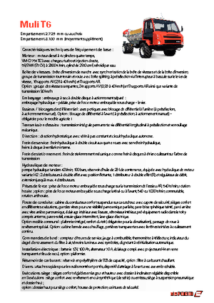 Veicoli comunali multiuso diesel Reform Werke Muli T 6