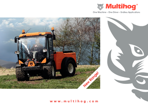 Veicoli comunali multiuso diesel Multihog MXC 120