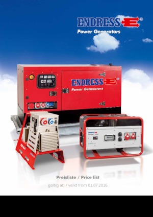 Generatori diesel Endress ESE 1408 DLG DI ES DUPLEX Silent