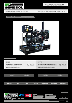 Generatori diesel INMESOL AI-044