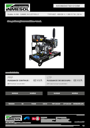 Generatori diesel INMESOL AI-066