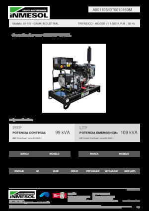 Generatori diesel INMESOL AI-110