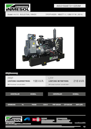Generatori diesel INMESOL AI-215
