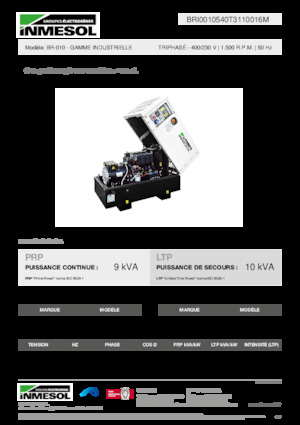 Generatori diesel INMESOL BR-010